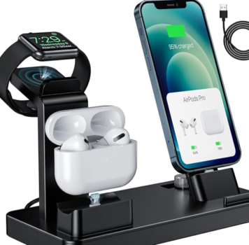 3-in-1-Ladestation-für-Apple-Watch-Ladestation-für-QC-3-0-18W-Schnelles-Adapter-Apple-Watch-iWatch-Series-SE-7-SE-Airpods-Pro-3-2-1-iPhone-13-13-Pro-13-Pro-Max-6S-6S-Plus-Amazon-de-Elektronik-Foto