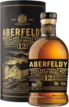 Aberfeldy 12 Jahre alter Highland Scotch Single Malt Whisky