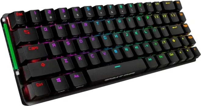 Asus ROG Falchion Gaming-Tastatur (kabellos oder kabelgebunden möglich)