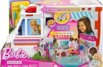 Barbie 2-in-1 Krankenwagen Spielset (HKT79) 2