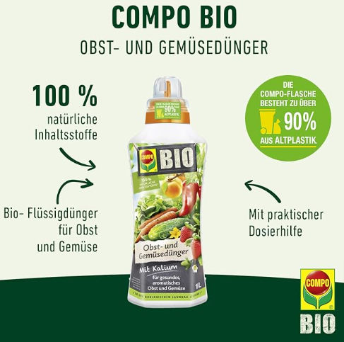 Compo Bio Obst- Und Gemüsedünger