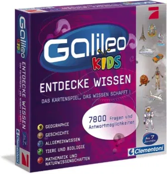 Clementoni Galileo Kids – Das große Wissens-Quiz