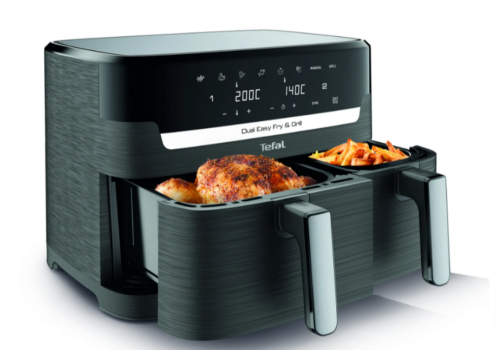 Dual-Easy-Fry-Grill-8-3-L-EY905B-Heißluftfritteusen-Tefal