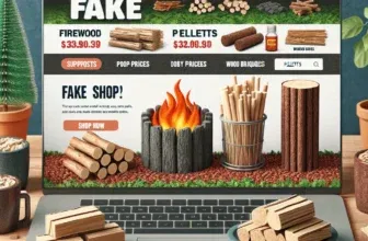 Gefälschter Online-Shop, der Verbraucher betrügt