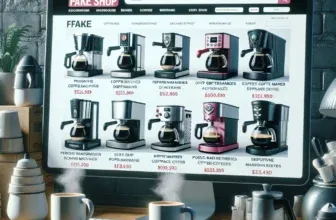 Fake-Shop Kaffeemaschinen