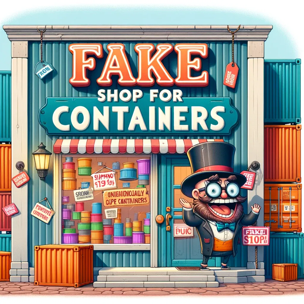 Fake Shop Container-Haus24 Com