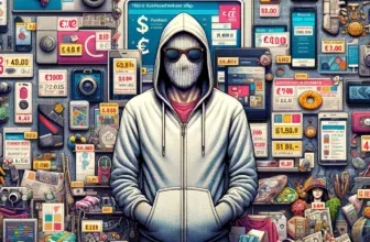 Logo des Fake Online-Shops ausdet.de auf Computerbildschirm