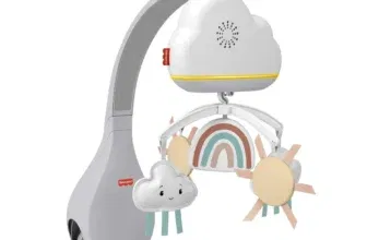 Fisher-Price HBP40 - Regenbogen-Mobile für Babybett