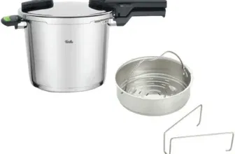 Fissler VITAQUICK GREEN Schnellkochtopf 6 Liter + gratis Dämpfeinsatz