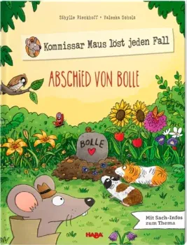 HABA Buch Kommissar Maus löst jeden Fall – Abschied von Bolle (für Kinder ab 3 Jahren)