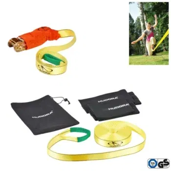 HUDORA Slackline Set mit Baumschutz