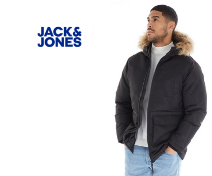 JACK-AND-JONES-Herren-Wing-Parka-Schwarz (1)