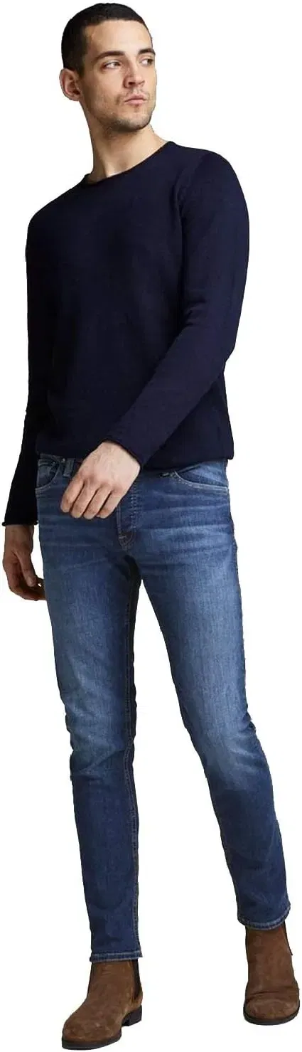 Jack &Amp; Jones Glenn Original Am 814 Male Slim Fit Jeans