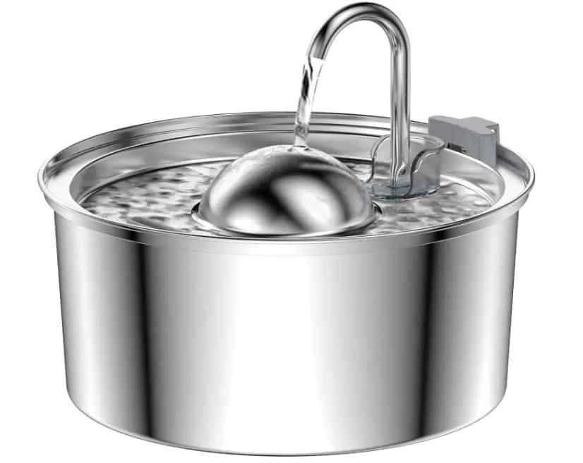 Katzenbrunnen – 3.2L – Edelstahl für 19,99 € inkl. Prime-Versand (statt 29,99 €)