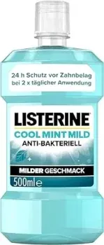 LISTERINE Cool Mint Mild antibakterielle Mundspülung