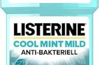 LISTERINE Cool Mint Mild antibakterielle Mundspülung