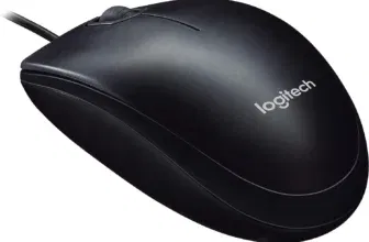 Logitech M90 Maus mit Kabel, 1000 DPI Sensor, USB-Anschluss, 3 Tasten, Für Links- und Rechtshänder