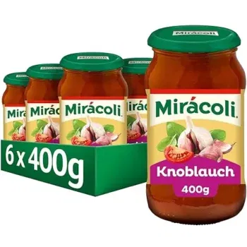 MIRÁCOLI Pasta Sauce Knoblauch