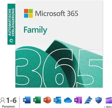 Microsoft 365 Family 12 Monate