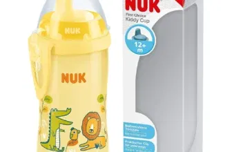 NUK First Choice Kiddy Cup Trinklernbecher (300 ml, für Kinder ab 12 Monaten)