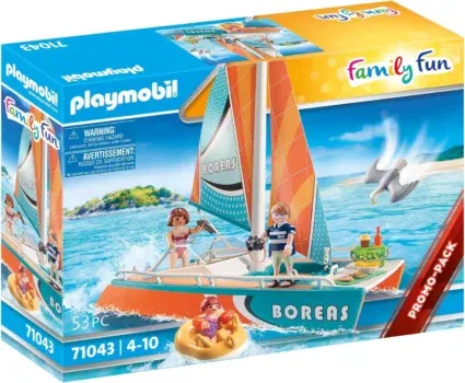 PLAYMOBIL Family Fun 71043 Katamaran