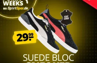 PUMA Suede Bloc Sneaker 381183-02