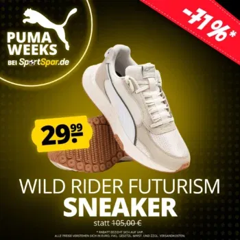 PUMA Wild Rider Futurism Herren Sneaker 386364-01