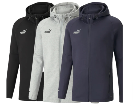 PUMA teamFINAL Casuals Herren Kapuzenjacke