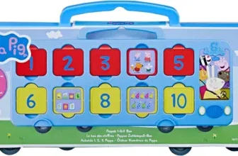 Peppa Pig Spielzeug - Peppas Zahlenspaß-Bus Zählen von 1 bis 10