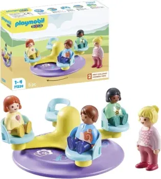 Playmobil 1.2.3 - Zahlenkarussell (71324)