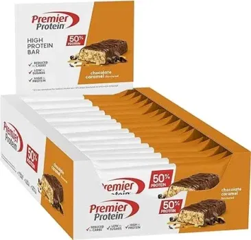 Premier Protein High Protein Bar Chocolate Caramel