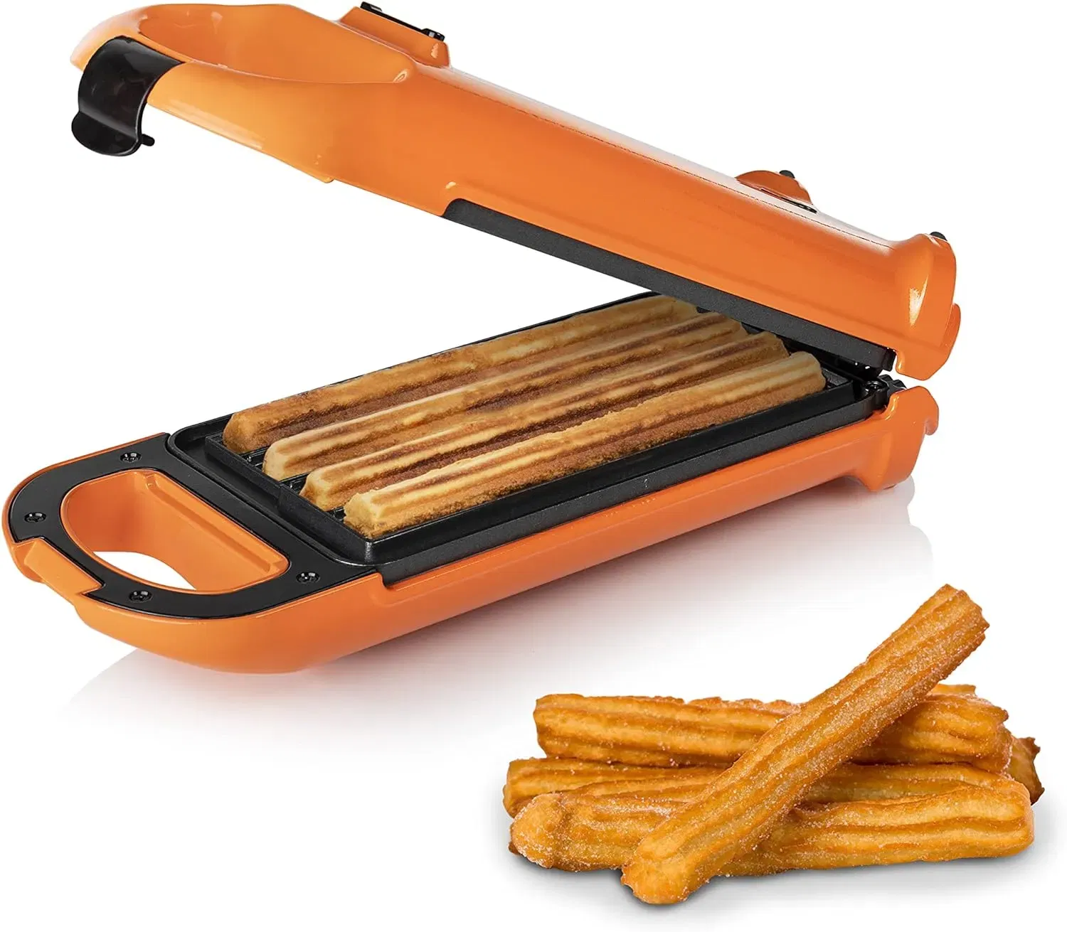 Princess Churros Maker ( 4 Knusprige Churros In 5 Minuten, 180° Drehbar, Automatische Temperaturkontrolle)