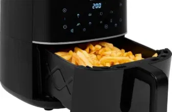 Princess Digitale Airfryer Heißluftfritteuse (4 Liter, 6 voreinstellbare Programme)