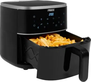 Princess Digitale Airfryer Heißluftfritteuse (4 Liter, 6 voreinstellbare Programme)