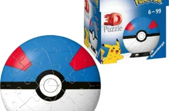 Ravensburger 3D Puzzle 11265 - Puzzle-Ball Pokémon Pokéballs - Superball