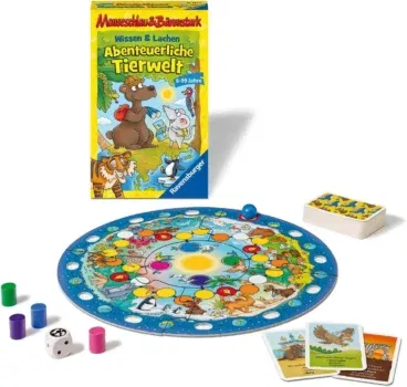 Ravensburger - Wissen und Lachen- Abenteuerliche Tierwelt