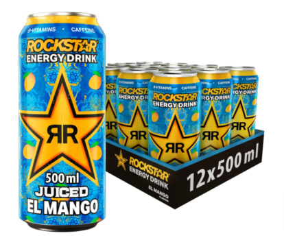 Rockstar-Energy-Drink-Mango-Exotisches-koffeinhaltiges-Erfrischungsgetränk-mit-Mango-Geschmack-für-den-Energie-Kick