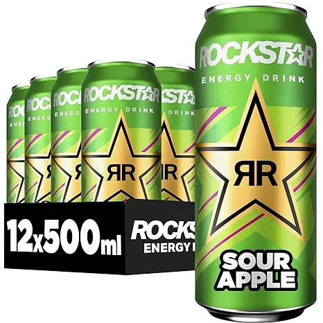 Rockstar Energy Drink Sour Apple