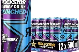 Rockstar Energy Drink Sour Raspberry