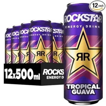 Rockstar Energy Drink Tropical Guava