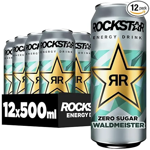 Rockstar Energy Drink Waldmeister