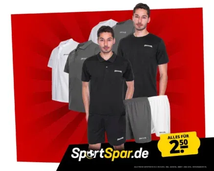 SPORTINATOR Essentials Herren Training Polo-Shirt