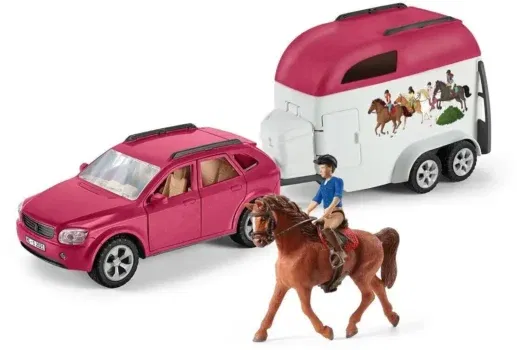 Schleich Horse Club SUV mit Anhänger