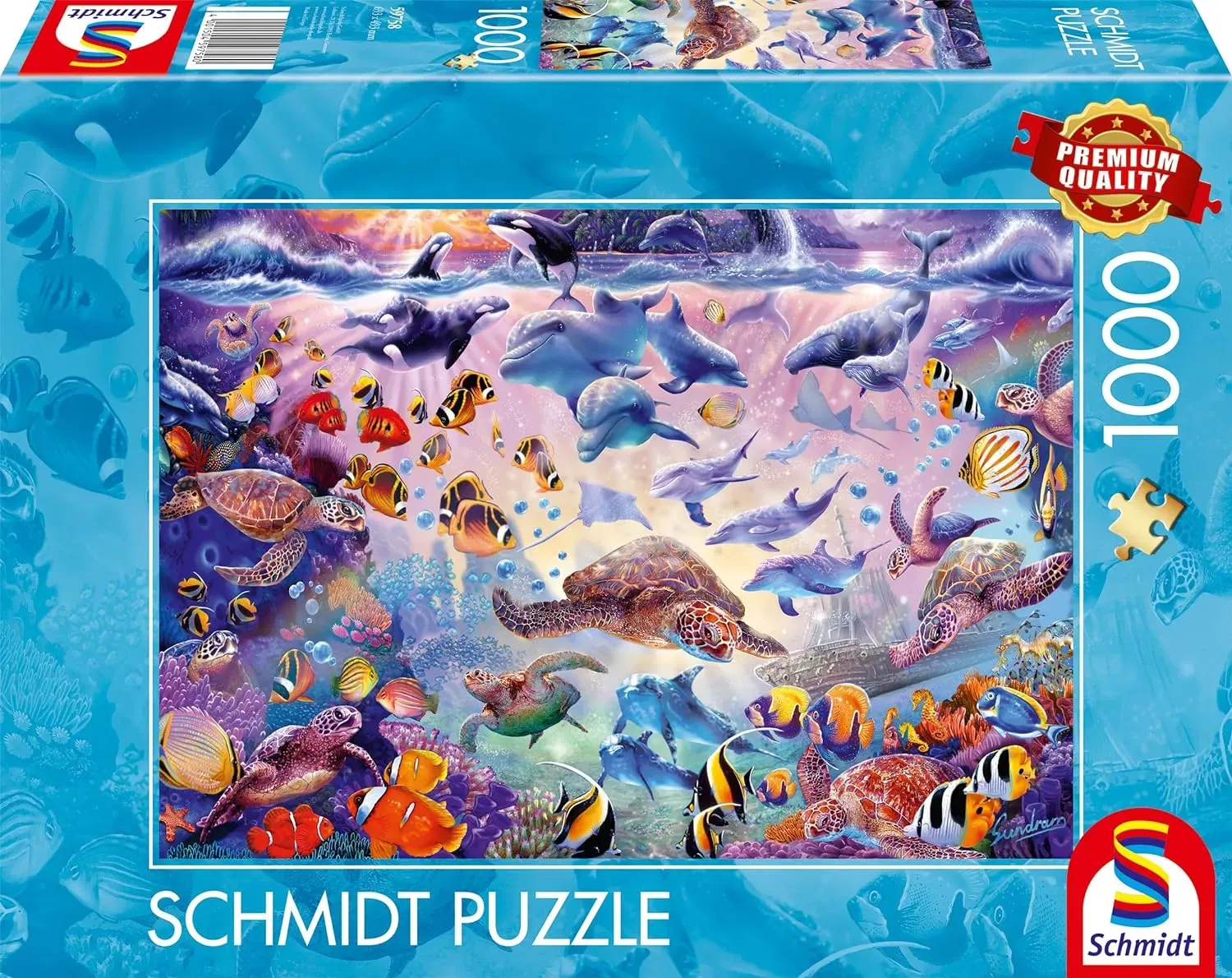 Schmidt Spiele 59758 Majestät Des Ozeans 1.000 Teile Puzzle