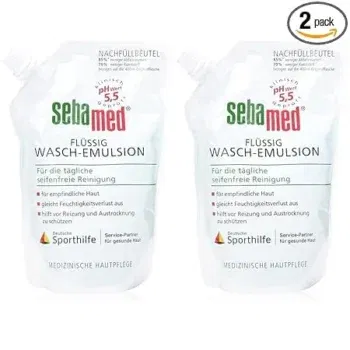 Sebamed Flüssig Wasch-Emulsion Nachfüllpack 2er Pack