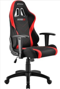 Sharkoon-SKILLER-SGS2-Jr-Gaming-Stuhl-schwarz-rot