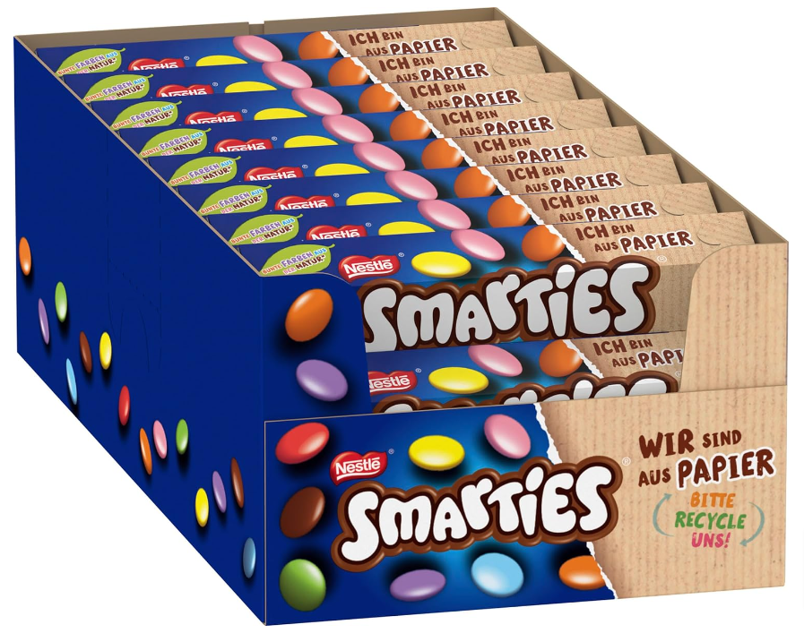 Smarties Nestlé Smarties Hexagon-Rolle 