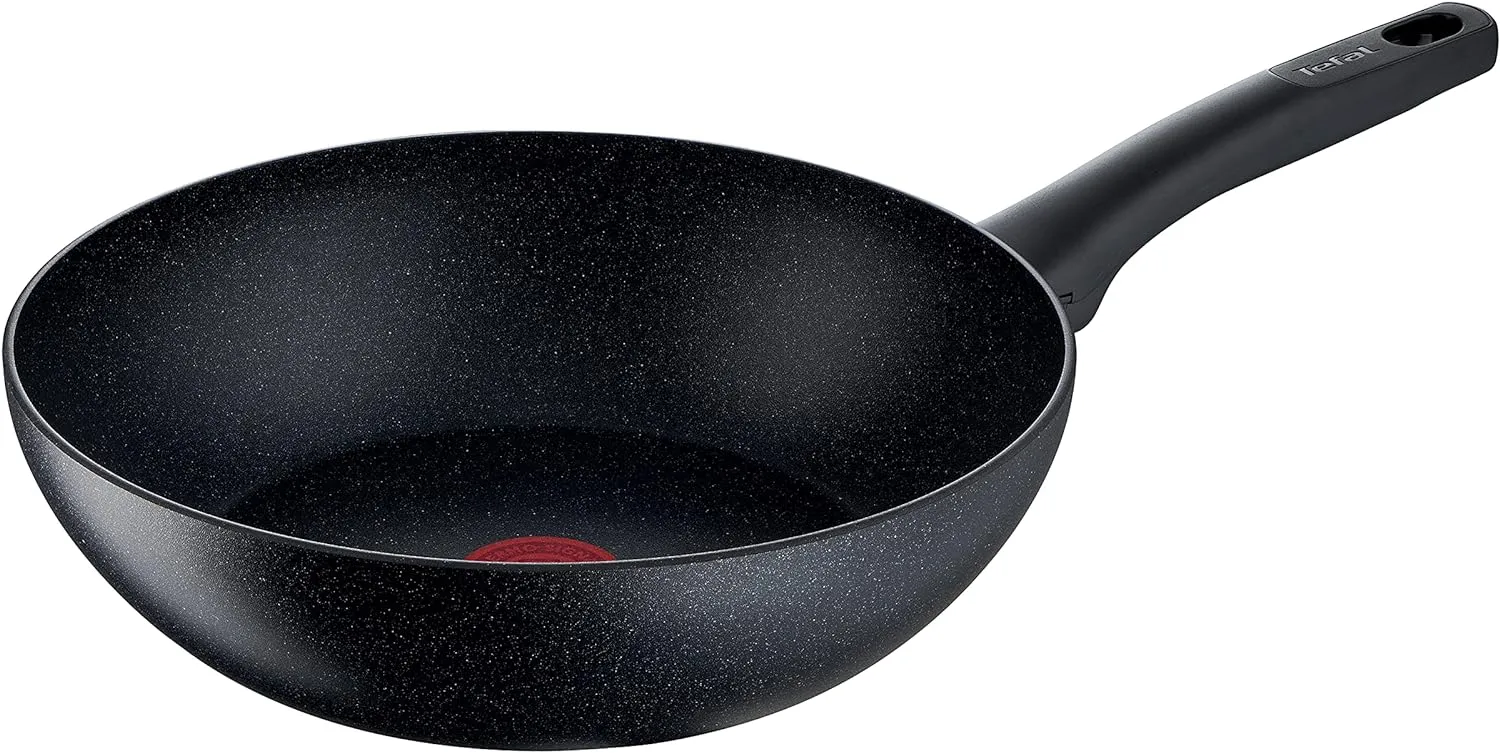 Tefal G28119 Black Stone Wokpfanne (28 Cm)