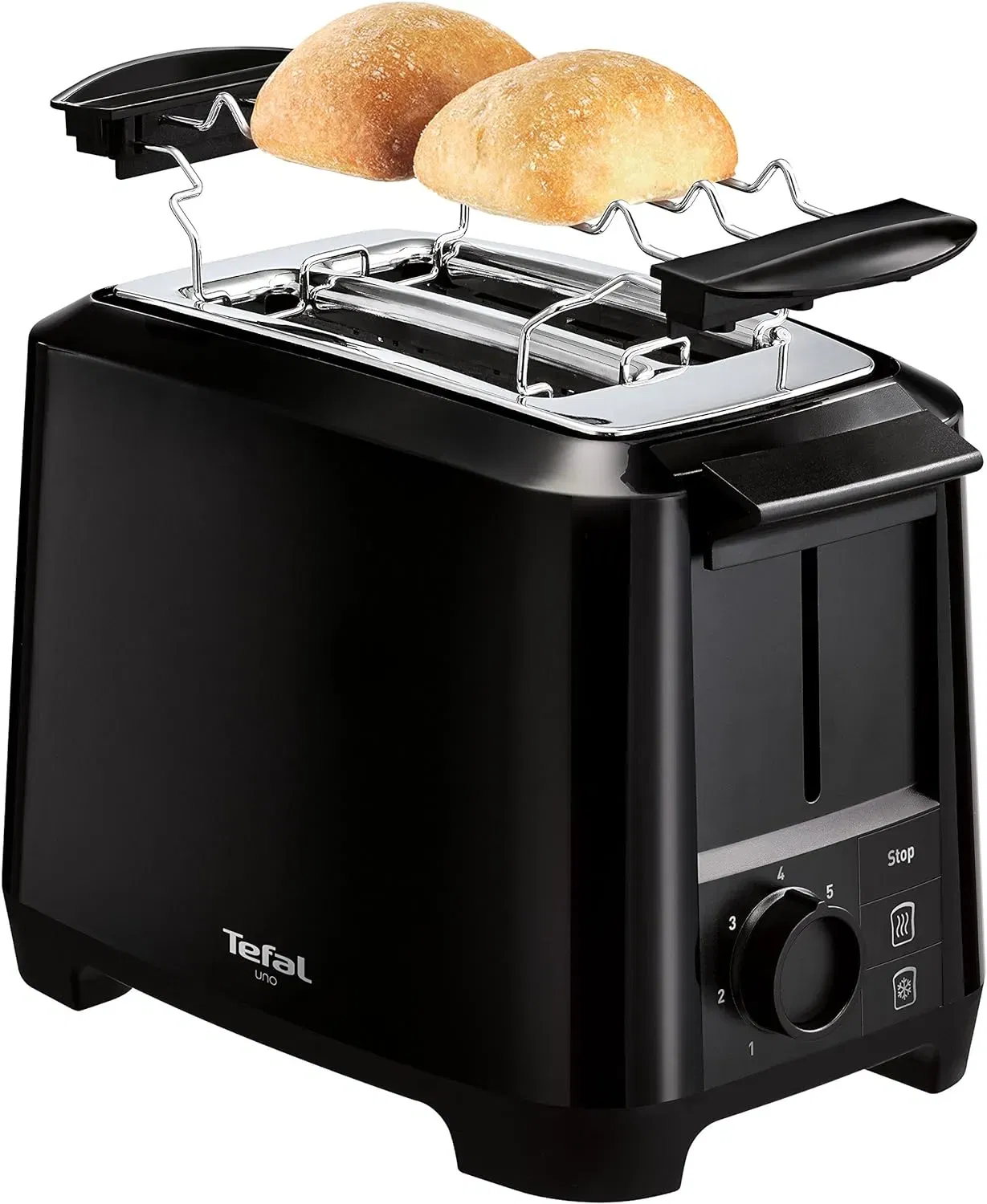 Tefal Uno Tt1408 Scheibentoaster Mit 7 Bräunungsstufen (800 Watt)