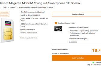 Telekom Magenta Mobil M Young 40 GB 5G